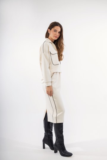 Φούστα εκρού εφαρμοστή  - 