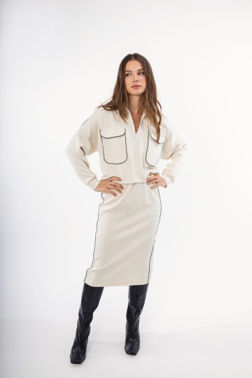 Φούστα εκρού εφαρμοστή  - 