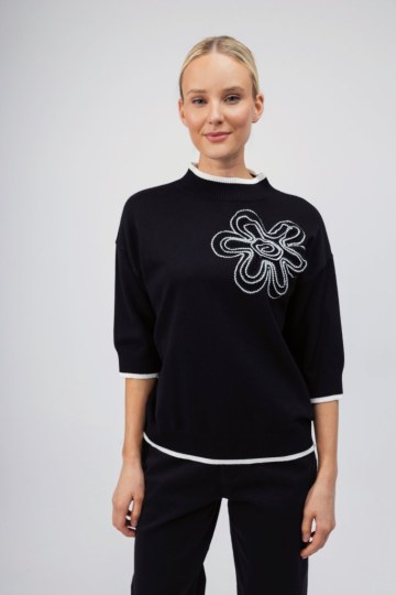 Παντελόνι μαύρο balloon - 