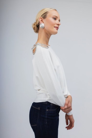 Τζιν Παντελόνι σκρού μπλε ίσια γραμμή - 