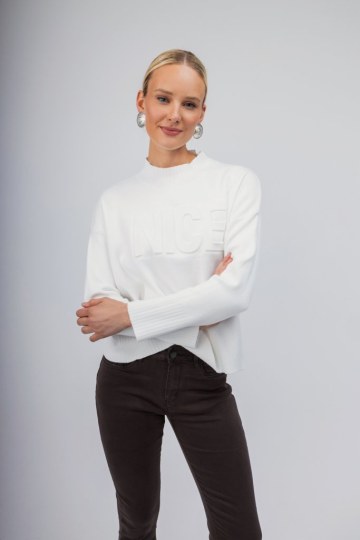 Παντελόνι  βαμβακερό καφέ με κουμπί - 