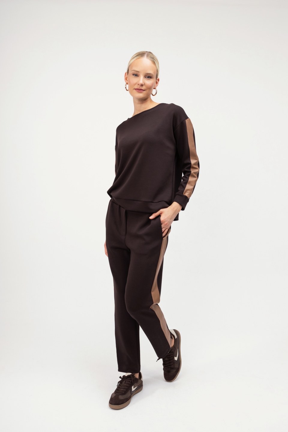 Φούτερ-Μπλούζα καφέ