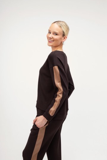 Φούτερ-Μπλούζα καφέ - 