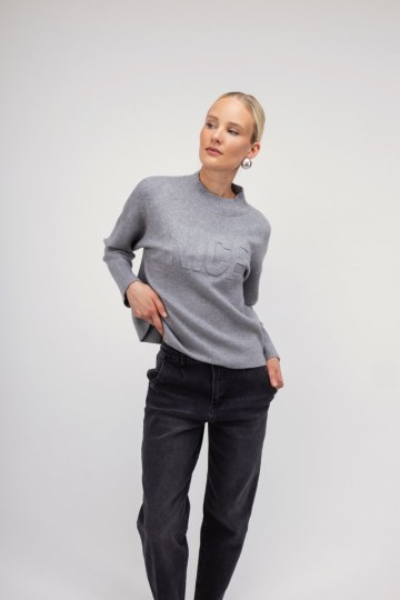 Πουλόβερ γκρι Nice - 