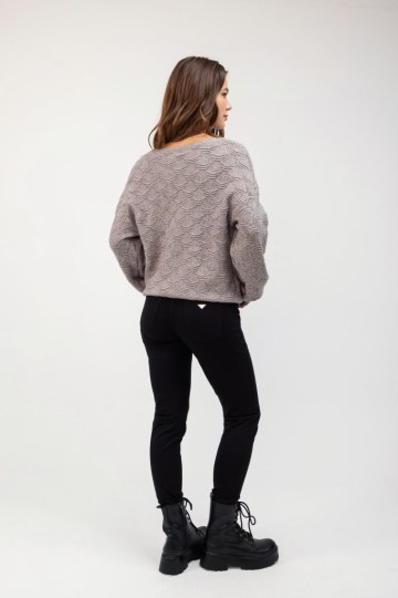 Παντελόνι εφαρμοστό μαύρο με λάστχιο - 