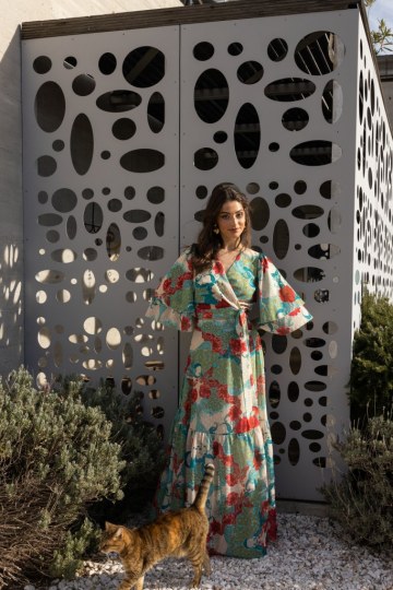 Σετ με πολύχρωμα εμπριμέ σχέδια  - 