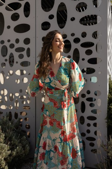 Σετ με πολύχρωμα εμπριμέ σχέδια  - 