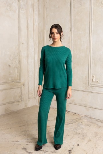  Μπλούζα μακρυμάνικη rip πράσινη