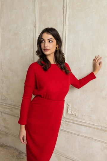 Μπλούζα μακρυμάνικη rip κόκκινη