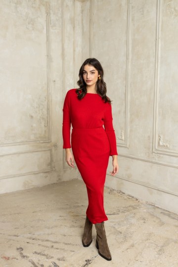 Μπλούζα μακρυμάνικη rip κόκκινη - 