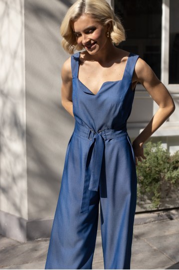 Φόρμα ολόσωμη τύπου τζιν - 