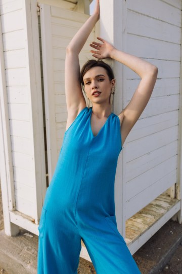 Φόρμα ολόσωμη μπλε