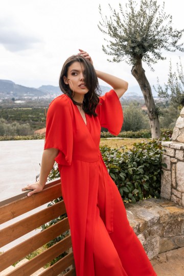  Φόρμα ολόσωμη κόκκινη